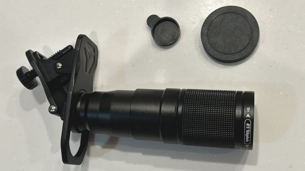 エレコム x8倍スマートフォン望遠レンズ P-SLZ8XBK